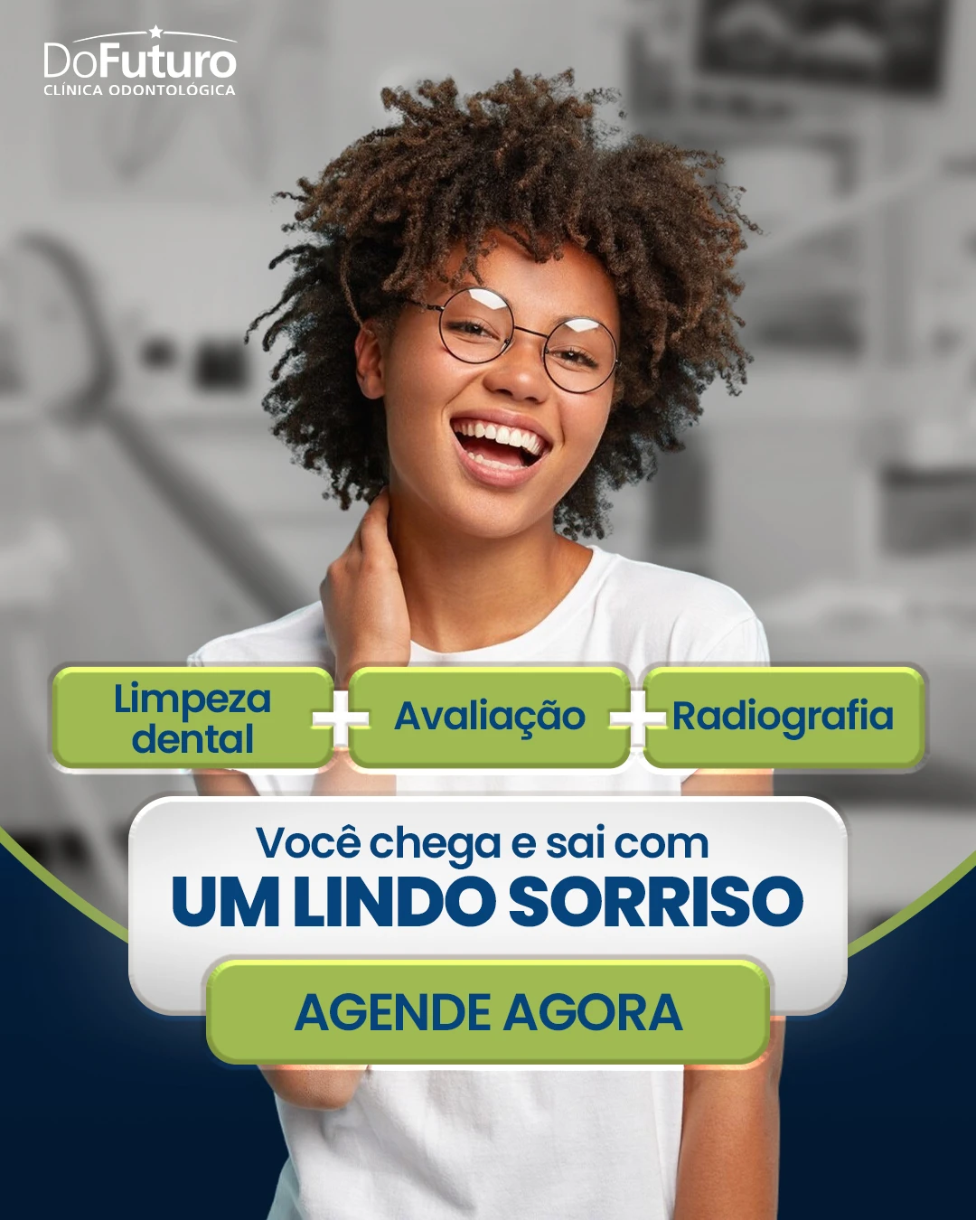 Você sabia que muitas vezes o problema não é o seu sorriso... é o cuidado que ficou para depois? | Clínica do Futuro